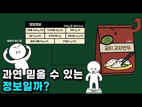 식품의 칼로리는 어떻게 측정하는 걸까?