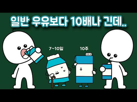 멸균우유의 유통기한은 어떤 원리로 긴 걸까?