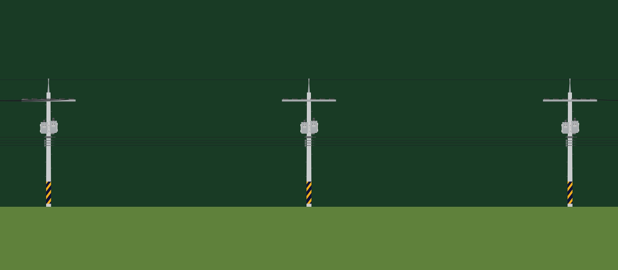 Hanging from a wire 4