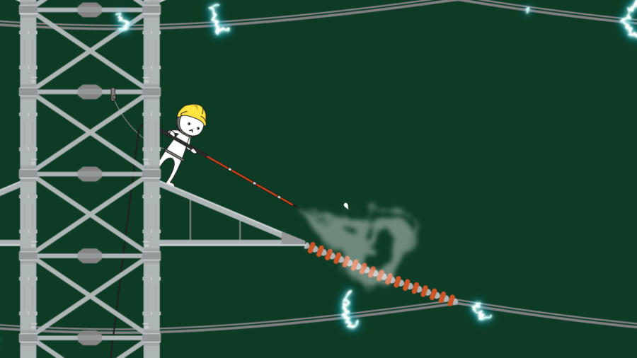 power transmission tower 7