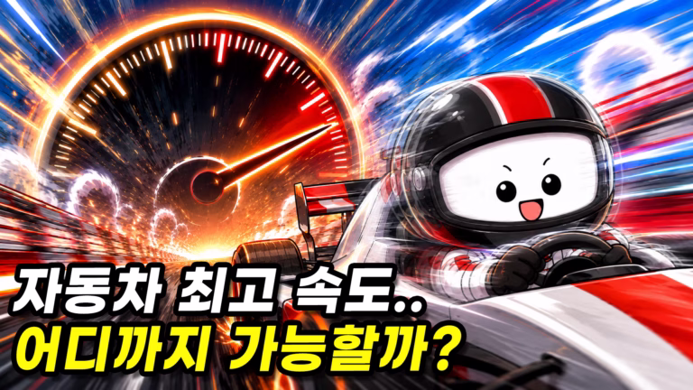 속도 제한이 없다면 자동차는 어디까지 빨라질까?