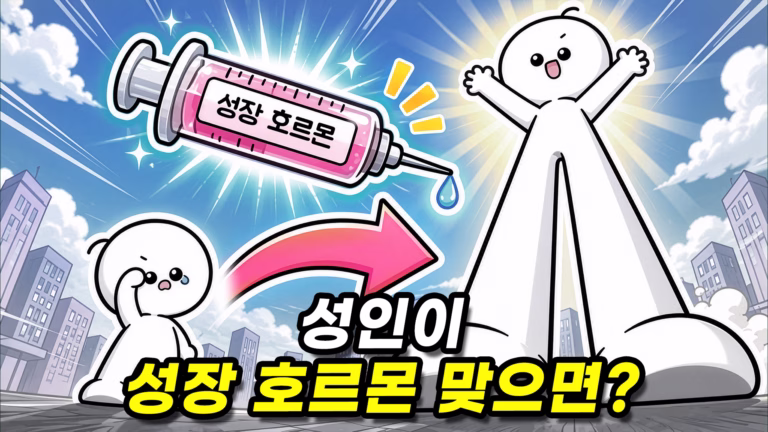 성인이 성장 호르몬 주사를 맞으면 어떻게 될까요?